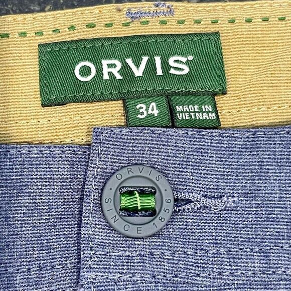 Orvis Flat Front Performance Shorts. Size 34. - Picture 5 of 9
